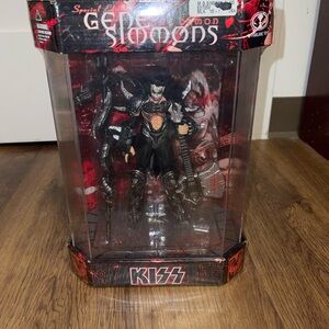 Kiss Special Edition Figure with Black Outfit and Guitar